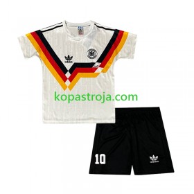 Billiga Fotbollströjor Tyskland Matthaus 10 Retro Barn Hemma tröja 1990 Kortärmad